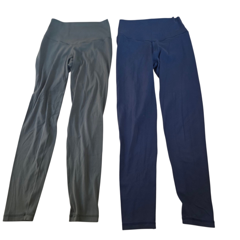 2 Pair Offline By Aerie Leggings Blue & Green Size S